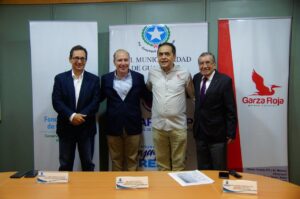 Firma de Convenio entre FONDAGUA y GARZA ROJA