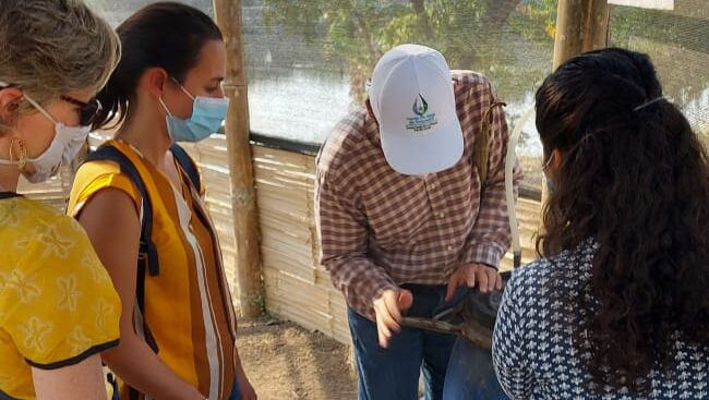 Visita de misión AFD a la Finca Demostrativa